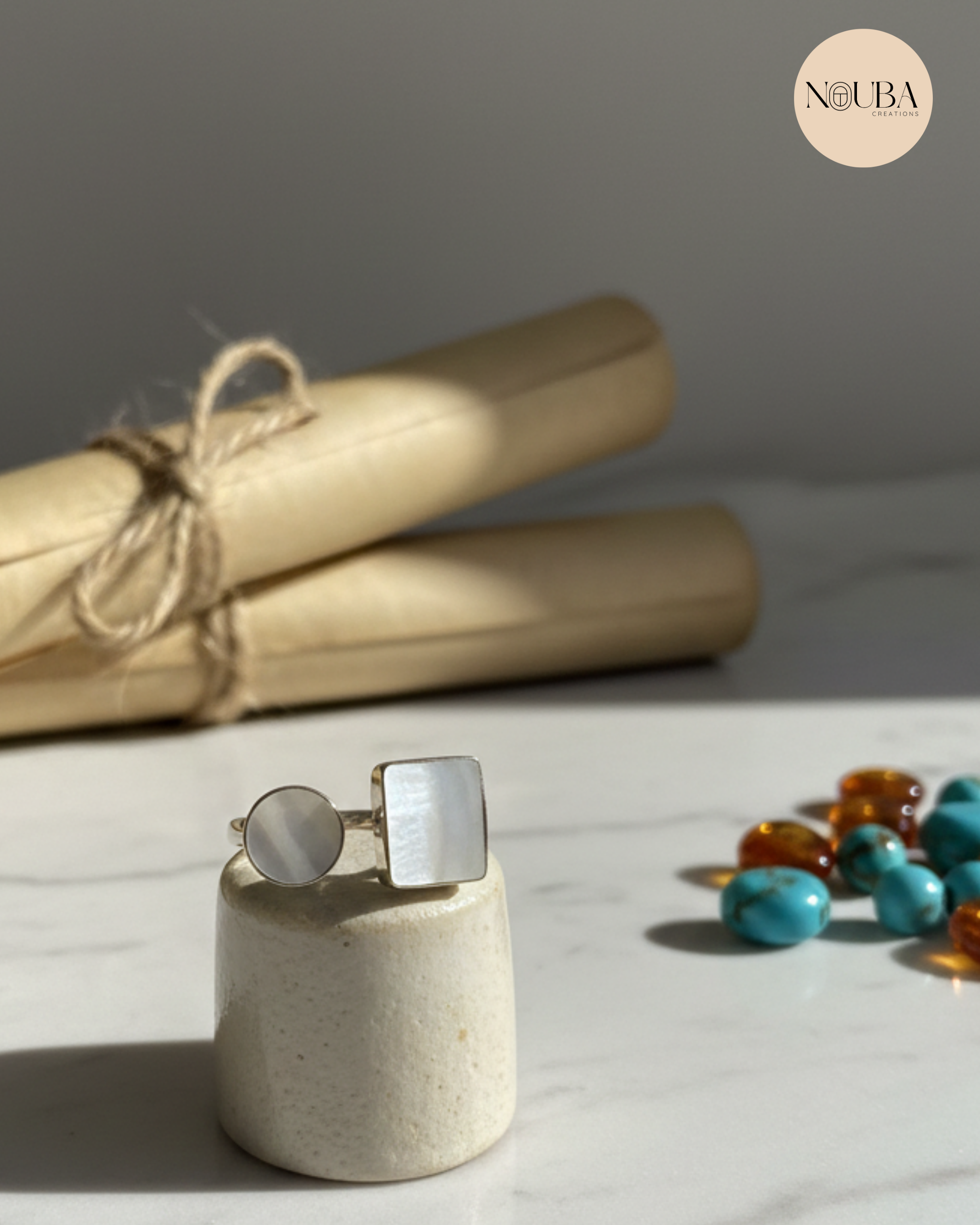 Bague Argent 925 Turquoise – Pierre Naturelle | Bijou Oriental Artisanal