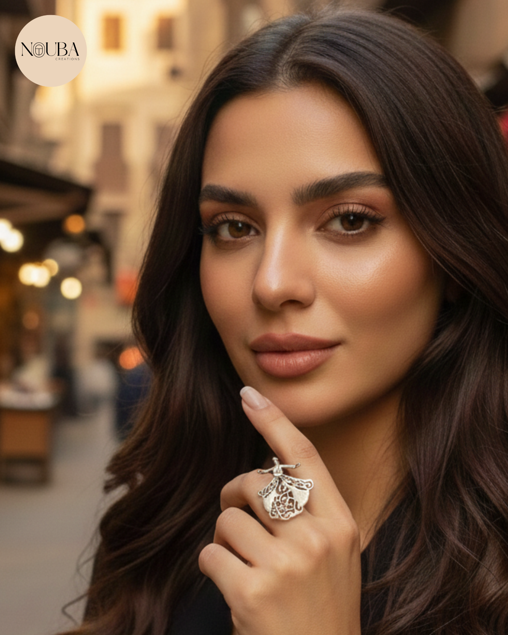 Bague Darwish en Argent 925 – Danse Soufie