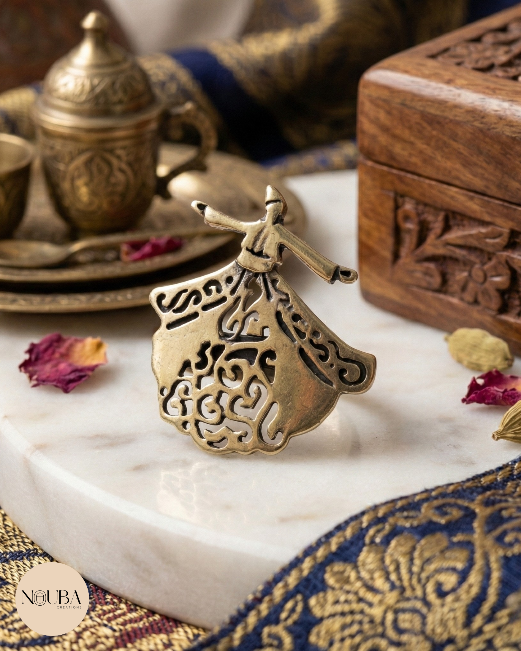 Bague Darwish en Argent 925 – Danse Soufie