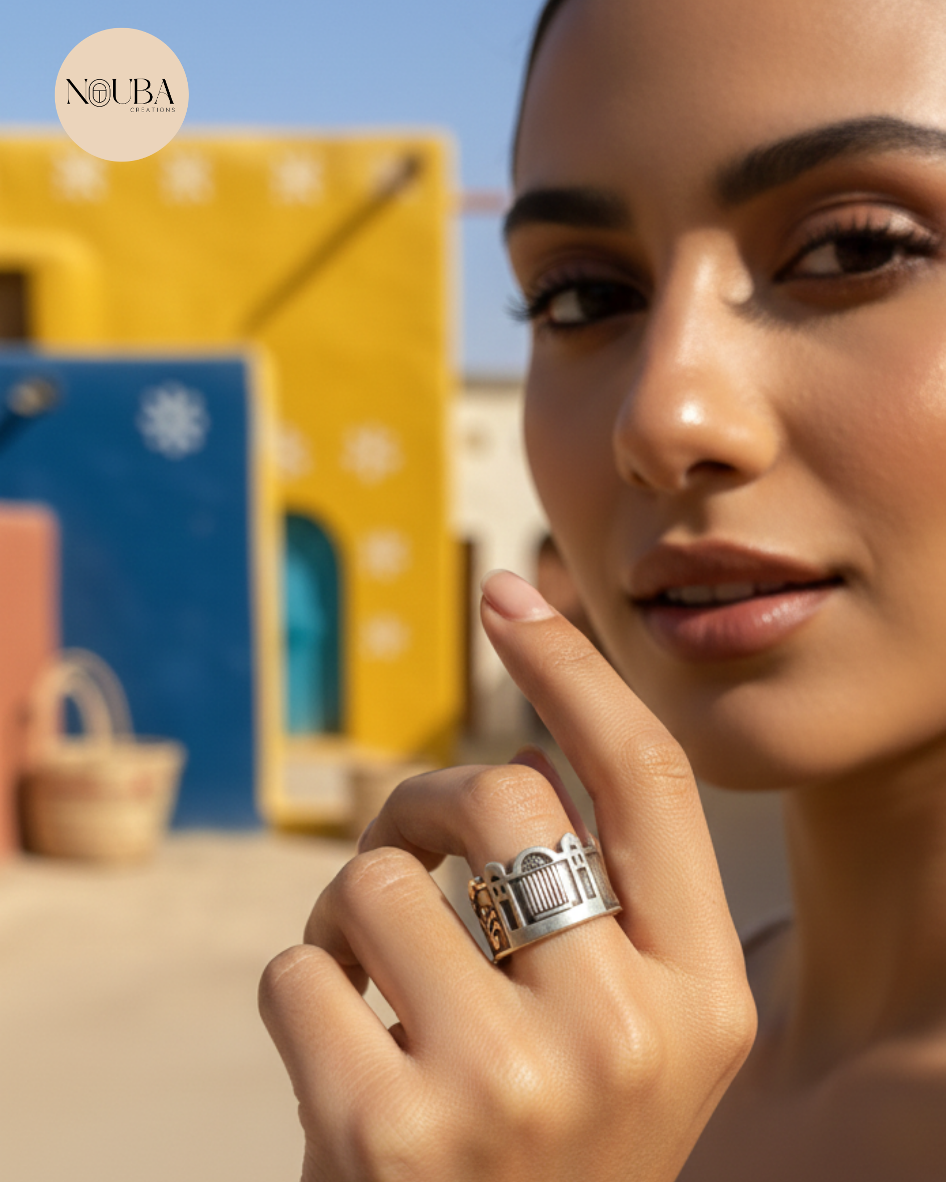 Bague Maison Nubienne – Argent 925